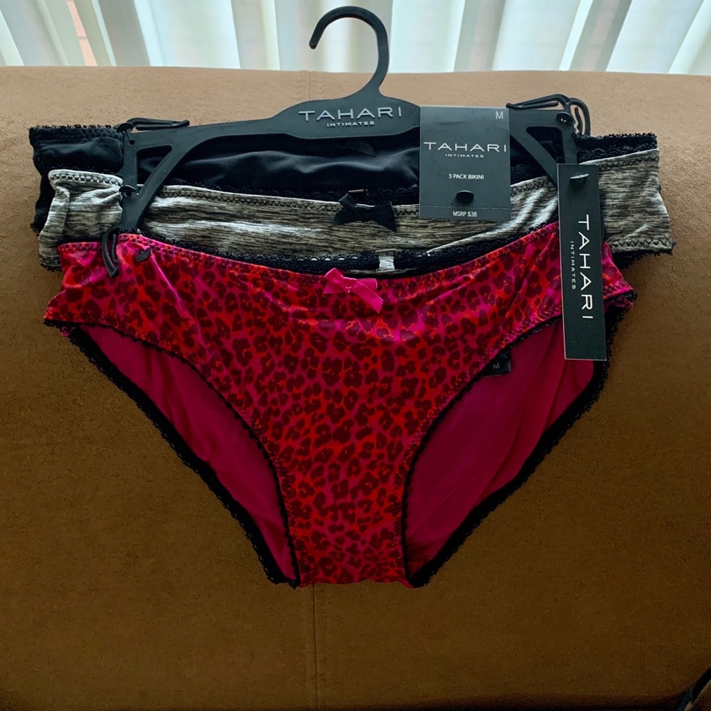 NWT Elie Tahari Medium Panties Underwear Cheetah